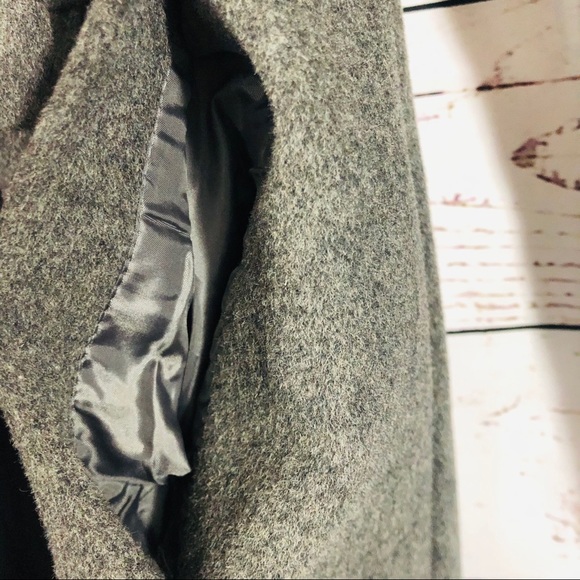 Stella McCartney Wool Blend Grey Coat 0/XS - Picture 8 of 8